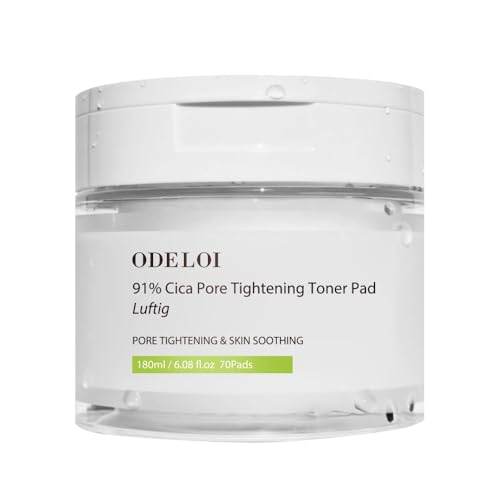 ODELOI�i�I�h���C�j �ь����k �g�i�[�p�b�h �V�J 91�����t�e�B�O 180ml 91% Cica Pore Tightening Toner Pad Luftig�A�q�����A�������A�ێ��P�A�A�X�L���P�A�A�؍��R�X�� �y�����E���K�i�z