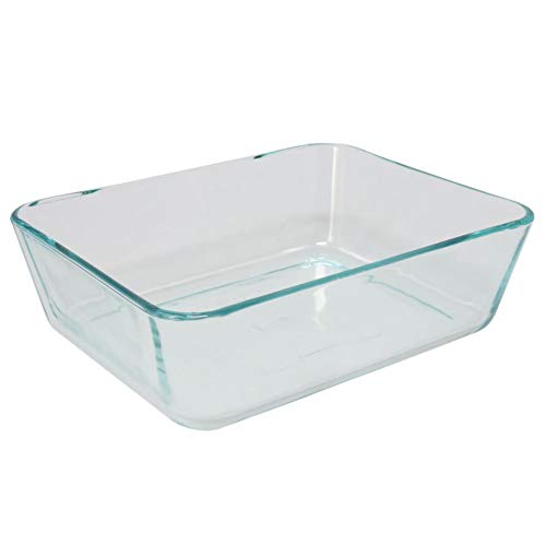 Amazon.com: Pyrex 7212 11 cup Rectangle Clear Glass Food Storage