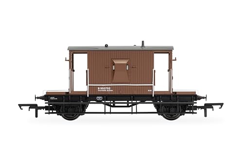 Hornby R60289 BR Brake Van Southern Region 950792 Freight Wagons, Brown - Image 2