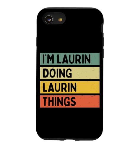 I'm Laurin Doing Laurin Things �ʔ������� �X�}�z�P�[�X iPhone SE (2020) / 7 / 8 �p