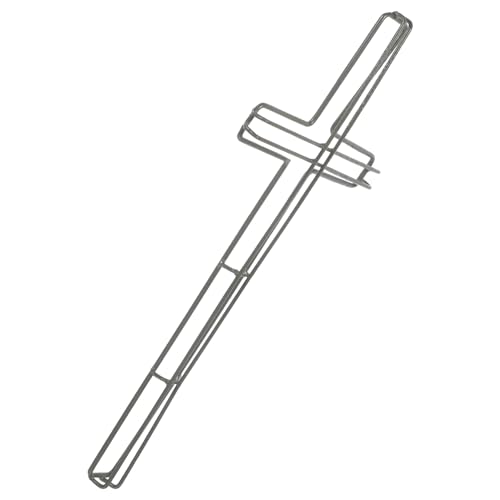 Happyyami Cross Shaped Metal Wire Wreath Frame for Crafts Religious Church Decor for Home Decoration and Floral Arrangements Metal Floral Frame Support