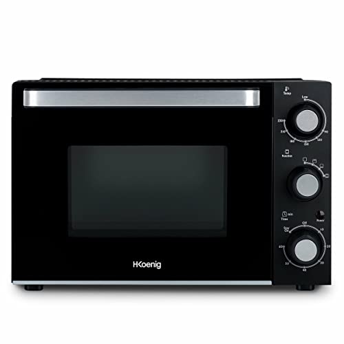 H.Koenig Mini Forno Elettrico 20L FO20 Compatto Multifunzione Performante Programmabile