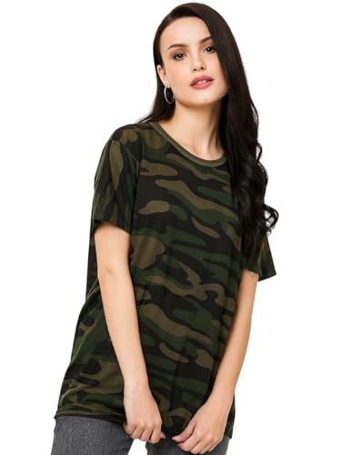 Image of LEOTUDE Women's Cotton Loose T-Shirt