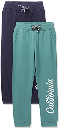 Image of Amazon Brand - Symbol Boy's Relaxed Casual Pants (SS21-SM-BJOG-PO2-074 Multi 4 5-6 Years)