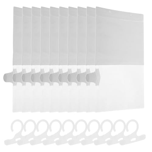 COLLBATH Bolsas de deshumidificación de reciclaje ganchos para colgar anzuelos bolsas antihumedad deshumidificadoras de absorción de humedad White