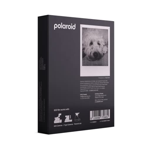 Image of Polaroid B&W Film for 600 (6003) 8 Photos (Pack of 12)