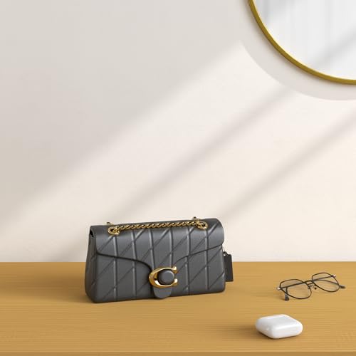 Coach Quilted Tabby Shoulder Bag 26 with Chain2