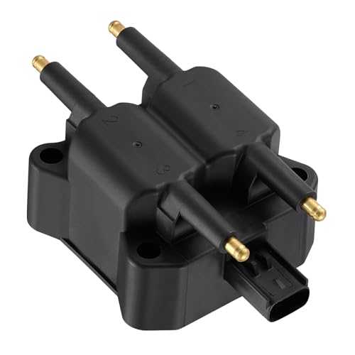 Image of 1-Pack 12137510738 Ignition Coils Compatible with Mini Cooper 2002-2008 L4 1.6L, Compatible with Dodge Avenger Caravan Neon, Voyager Sebring Liberty Wrangler, 2.0L 2.4L L4 - Replaces GN10142