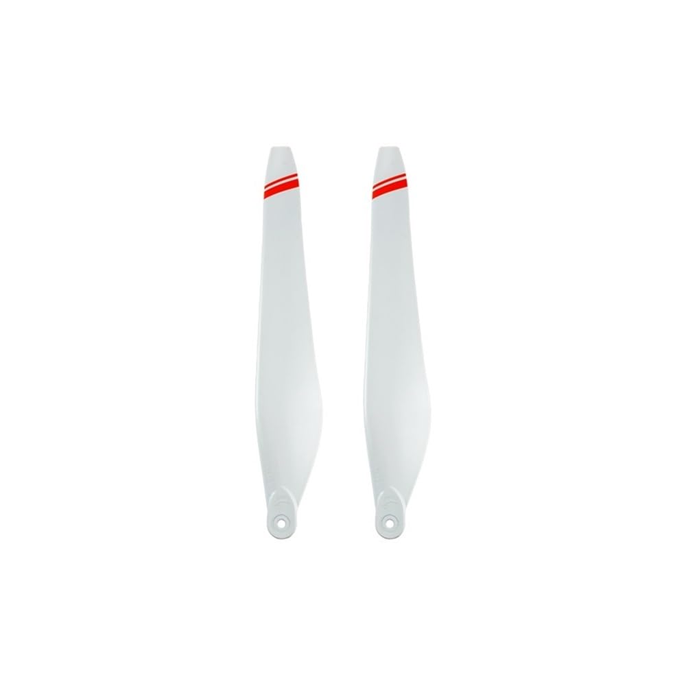 Hélices drone X9 3411 fibre de carbone blanche haute résistance UV de prestige