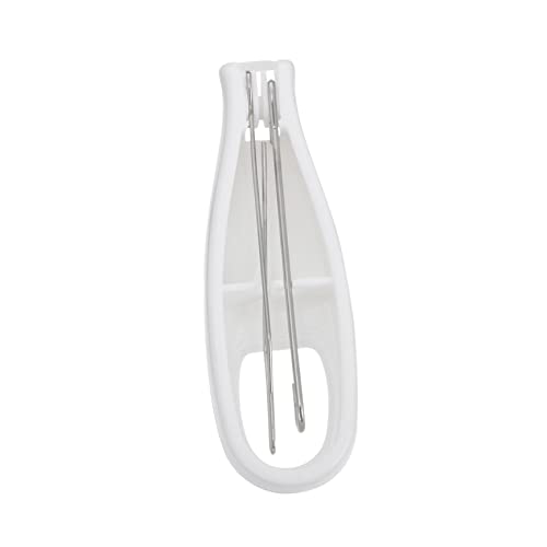 BEBEMOKO Zipper Puller One-Hand Button Tool Bracelet Assistance Tool Button Helper for Jeans Button Zipper Assistant Button Shirts Aid Buttoning Aid Hook Grabber Tool Steel White