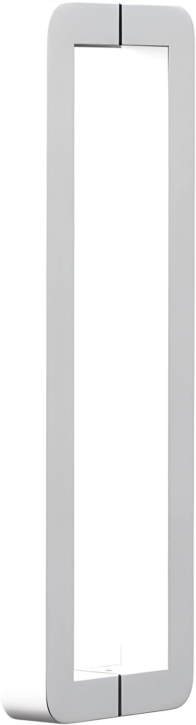 CWCQGH Sliding Door Handle Stainless Steel Tube Door Handle, Sliding Push-Pull Rod Handle, Suitable for Office,White-92.5cm/36.4in