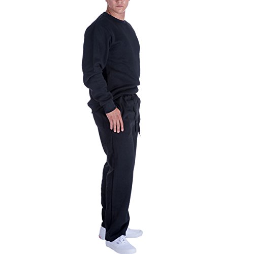 Facitisu Mens Active Fleece Athletic Sweatpant Basic Running Drawstring Workout Sweat Pants3