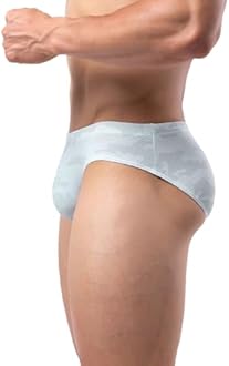 Summer Code Mens Bikini Briefs Bulge Pouch Underwear Breathable Stretch Micro Mesh Briefs Undies Low Rise Underpants