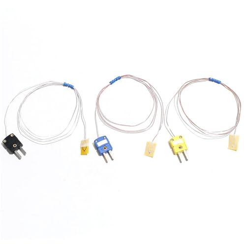 Sonda de parche fijo tipo J para medir hasta 260 ℃ en superficies con enchufe TT-J-30 1.5M