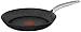 T-fal KC21589 C51705 ProGrade tytanowa nieprzywierająca Thermo-Spot nadaje się do mycia w zmywarce bez PFOA z podstawą indukcyjną patelnią do gotowania, 25 cm, czarny, stal nierdzewna 18/8