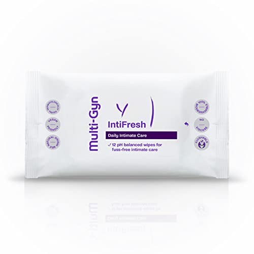 Multi-Gyn IntiFresh, Intimpflegtücher zur äußerlichen Anwendung, 12 Feuchttücher
