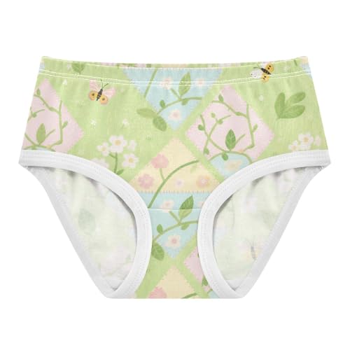 GuoChe Underwear Moisture-Wicking Panties Briefs Underwear for Girls in Sizes 2T,3T, 4T, 5T, 6Y and 8Y