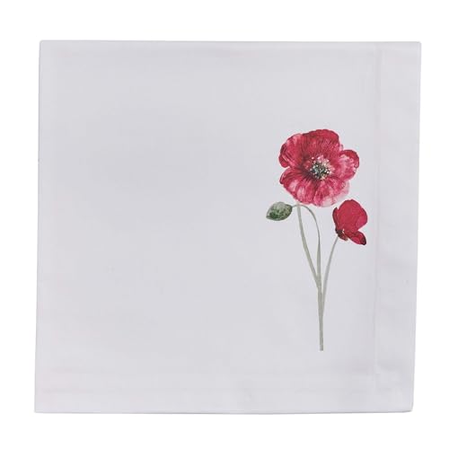 Servilletas de tela cuadradas florales set x4 miniatura 2
