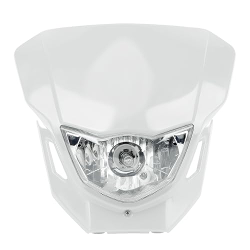 Phare moto motocross H4 halogène blanc pour Yamaha WRF YZF 2015-2019