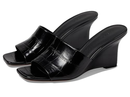 Pia Wedge Mule Vince Femme | Sandale Glissante à Talon Compensé Chic