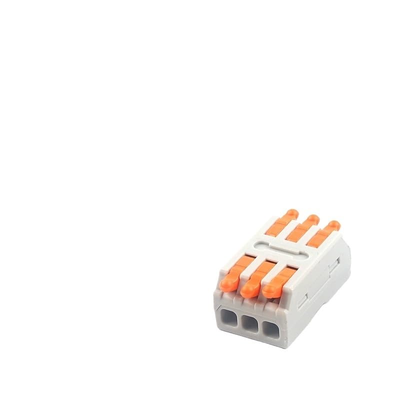 Connettori per cavi a cablaggio rapido, 2/3 pin, tutti i conduttori elettrici compatti, splitter SPL, morsettiera di avviamento push-in (D3-3O)