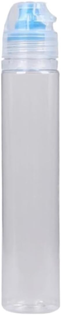 Squeeze Bottle 6 Pack Plastic Honey Squeeze Bottles Travel Condiment Dispenser Container Flip Top Camping Sauce Dinnerware(Blue)