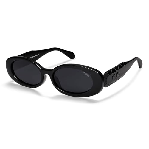 Image of SOJOS Ocean Collection Retro Oval Polarized Sunglasses Kids SUNLIGHT S