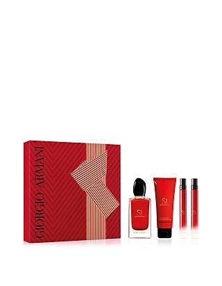 Giorgio Armani Si Passione Women's Eau De Parfum 3.4 oz 4 Piece Gift Set