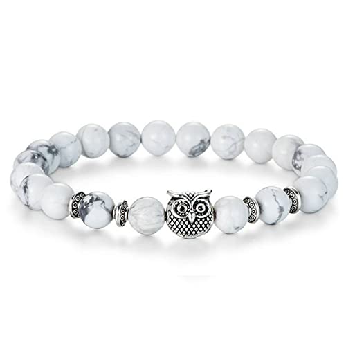 Bracelet de perles et tête de hibou pour sublimer vos tenues d'été