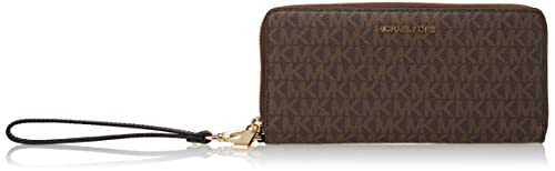 Michael Kors 34F1GJ6E7B-292 TRAVEL CONTINENTAL Bag Female BROWN/BLK