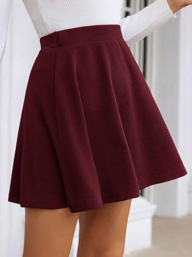 Solid Color Loose Zipper Mini Skirt Casual 2025 Fashion Skirts for Women4
