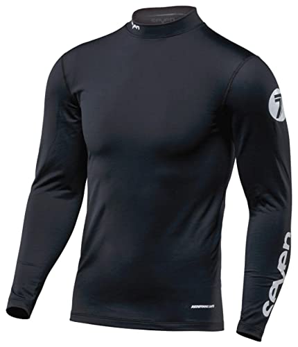 Seven Zero Chemise de compression Cold Weather contre le froid en MX 2018 noir