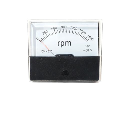 Tachymètre DH670 évite la surchauffe moteur en mesurant 1800 tr/min 10V