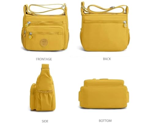 Image of MOCA Womens Nylon Crossbody Sling Bag for Women - Lightweight, Durable, Stylish Shoulder Bag for Teens, Women Office, Travel & Everyday Use