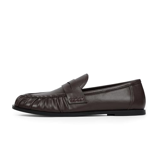 Image of QIY Penny Loafers for Women 2026 Comfortable Flats Shoes