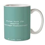 Mr. & Mrs. Panda Tasse Spruch Lieblings-Hundesitter - Geschenk, Hunde Betreuung, Kaffeetassen, Danke sagen, Danke, Aufmerksamkeit, Dankeschön,