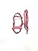 Pony bitless Bridle Horse tack Side Pull Hackamore Pink