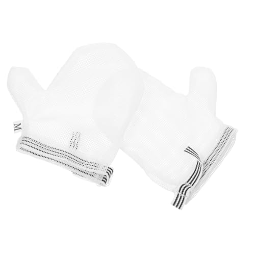 1pair Finger Sucking Stop Gloves Comfortable Biting Protector for Boy Girl Skin-Friendly Random for Thumbs and Fingers