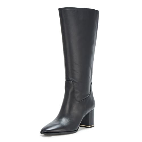 Botte Haute Cuir Noir Kenneth Cole Yvonne 37 | Élégance Intemporelle