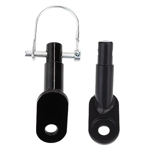 Toddmomy 2pcs Bike Trailer Coupler Attachment Hitch Connector for Towing Boys and Girls Pets Compatible for Outdoor Activities and Adventures