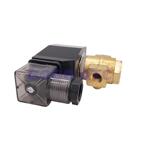 Électrovanne haute pression 90bar laiton 1/4 24V contre surpression - 4
