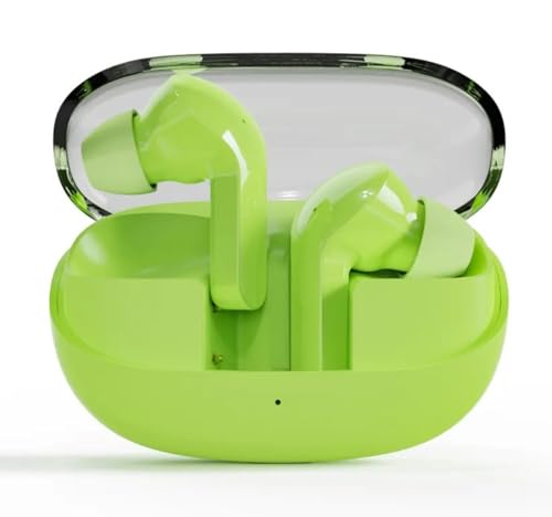 Image of G2 Transparent Earbuds 30 Hours Playtime, Bluetooth 5.3 + ENC, 13mm HD BASS Drivers, IPX5 Sweat-Proof,Built-in Mic for Android & iOS