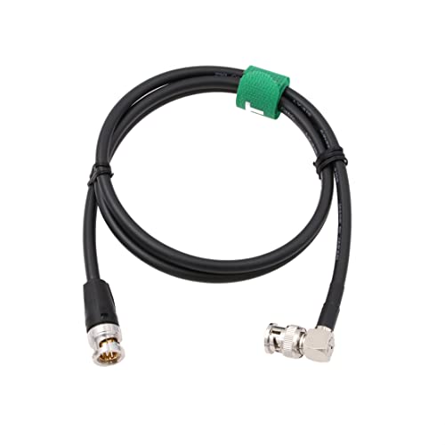 HangTon 12G 4K Raw SDI Coaxial Video Cable BNC to BNC Canare LV-61S 75 ohm for Sony FX9 Camera Atomos Monitor Flexible Shielded 3M Black