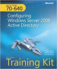 MCTS Self-Paced Training Kit (Exam 70-640): Configuring Windows Server 2008 Acti [ Livre importé d´Espagne ]