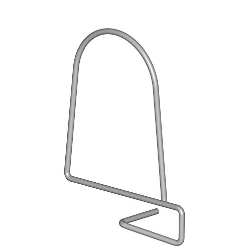 Preisvergleich Produktbild Buecherstuetze Babylon 150x150 mm weissaluminium