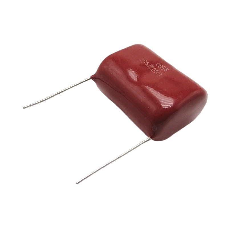Condensateur CBB81 0.1uF 2000V pas 25mm pour circuit haute tension - Lot de 10 pièces