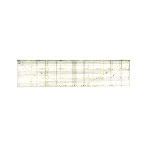 Règle de patchwork avec guide de tissu horizontal pour coupe millimétrée - 2