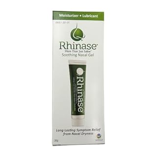 Rhinase Allergy Relief Lubricating Nasal Gel – Dual Salt, Steroid-Free Formula for Moisture & Comfort | Ideal for Swimmers & CPAP or Oxygen Therapy Users | Safe for Children | 1 oz