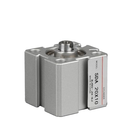 Vérin pneumatique SDA 16mm course 10mm double effet mince - 2