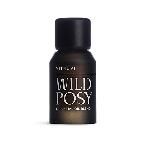 Vitruvi Wild Posy Blend Floral Essential Oil With Red Mandarin, Geranium, Patchouli, Ylang Ylang #TOP20